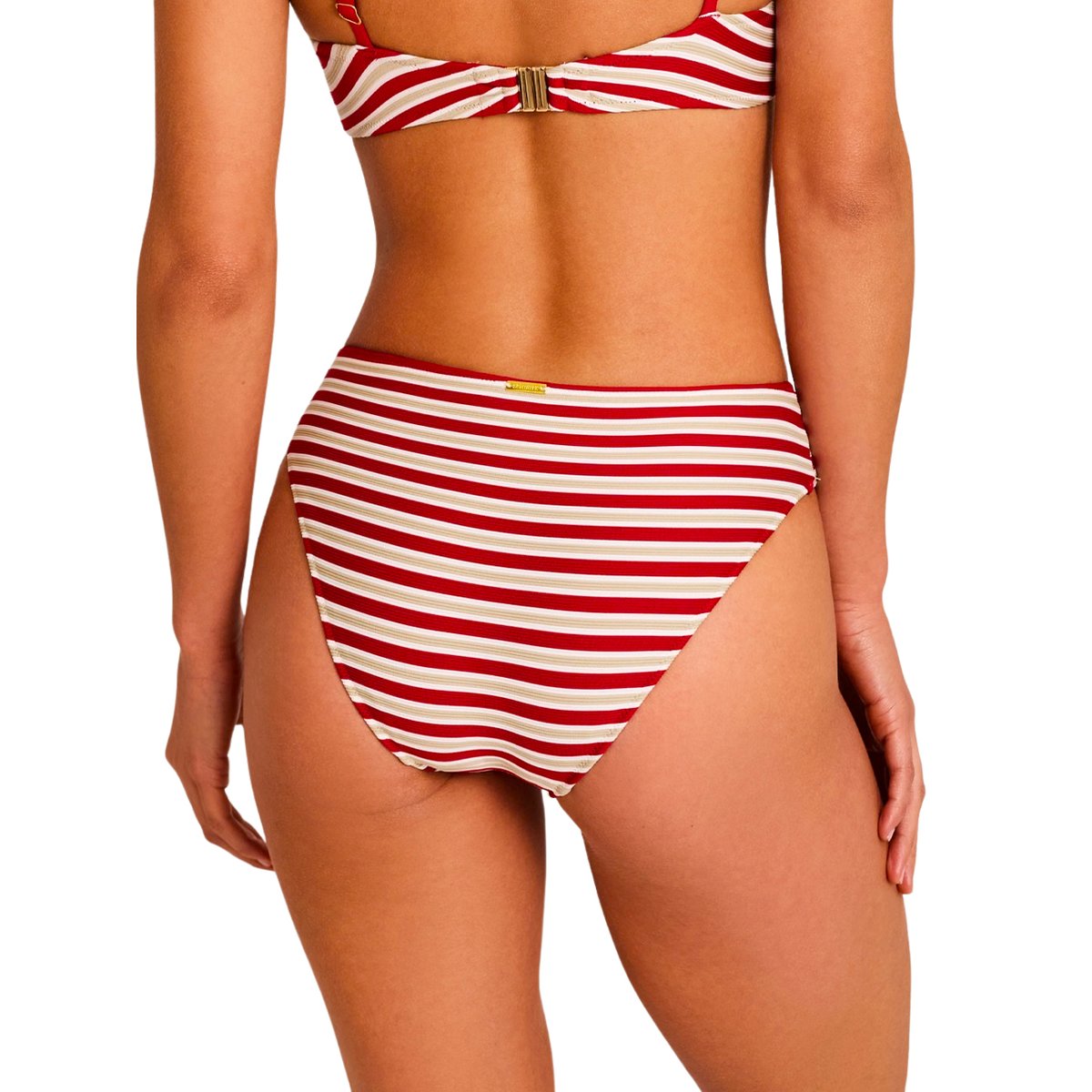 Bas maillot slip de bain SAILOR rouge, SELMARK MARE