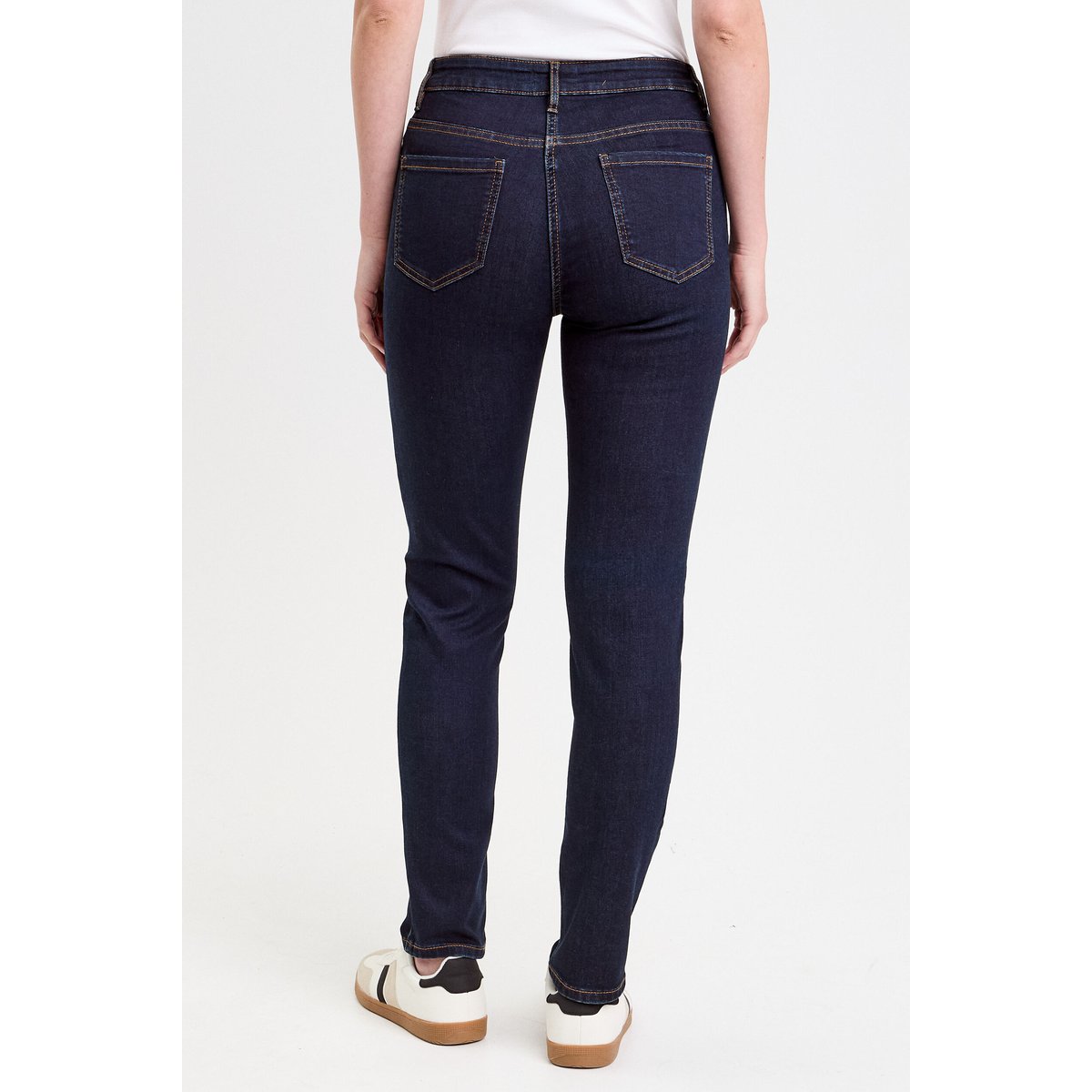 Jeans slim 5 poches denim brut, CACHE CACHE