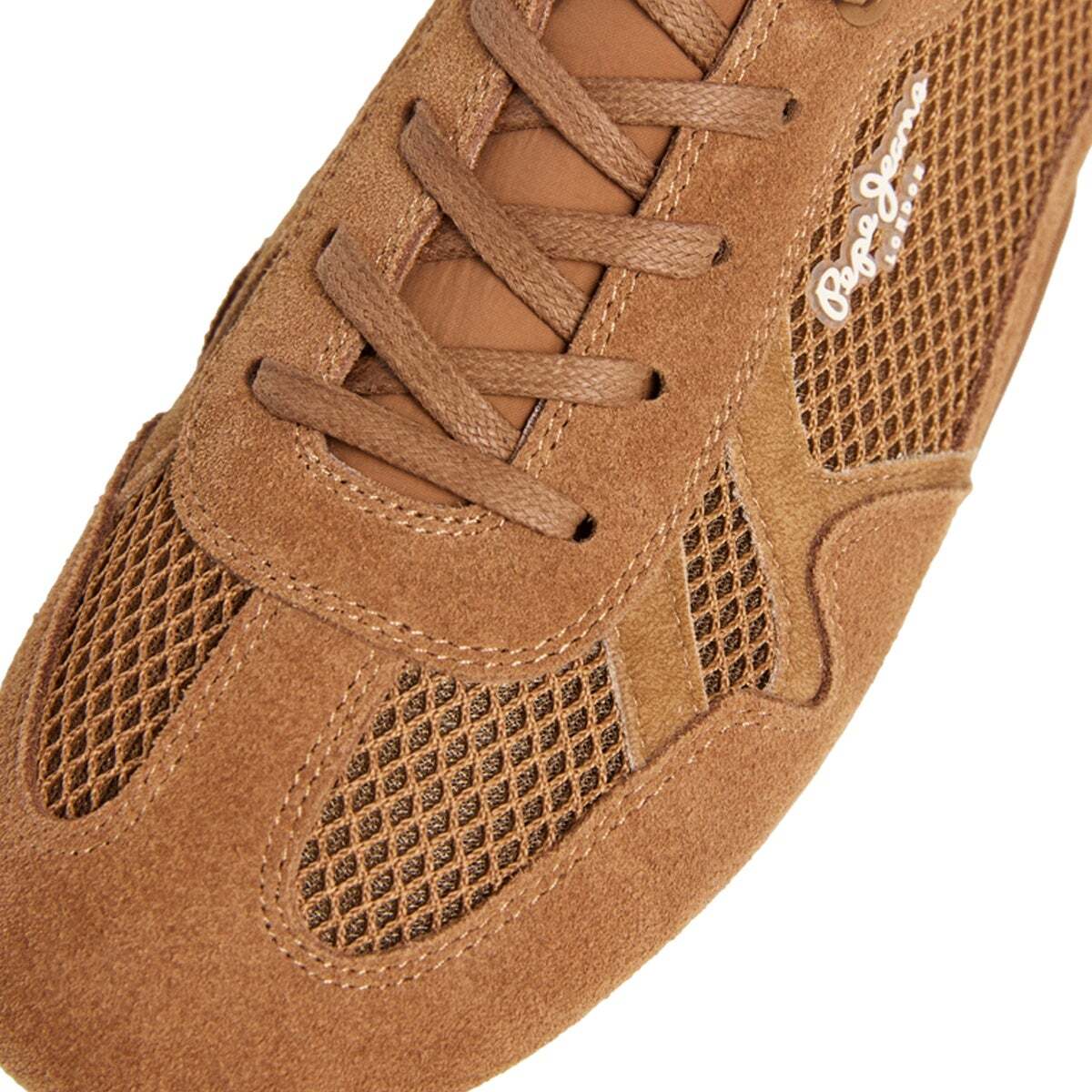 Noa - Noa – Baskets Avec Détails En Daim brun tabac, PEPE JEANS