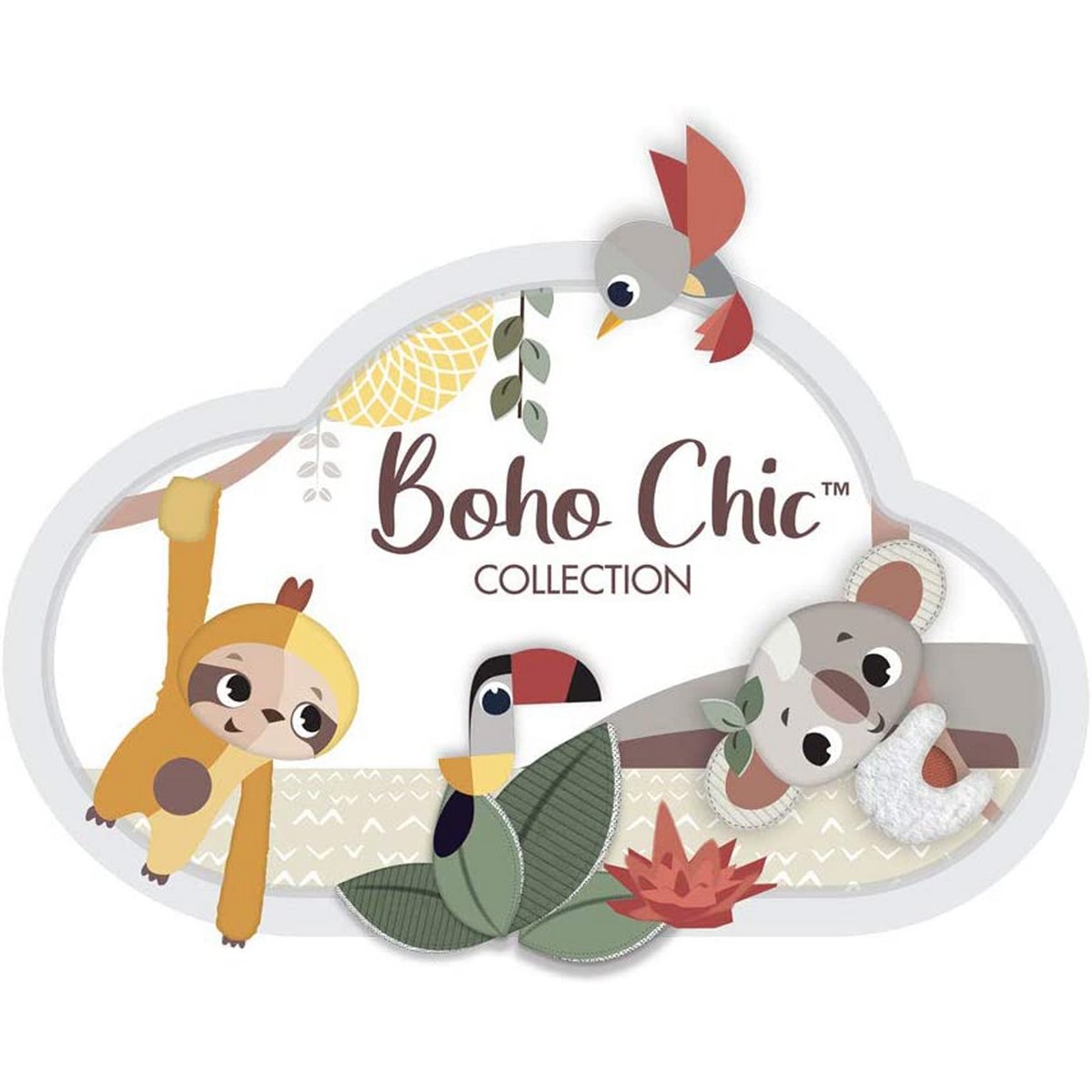 Tapis d'éveil avec arches boho chic naturel, TINY LOVE