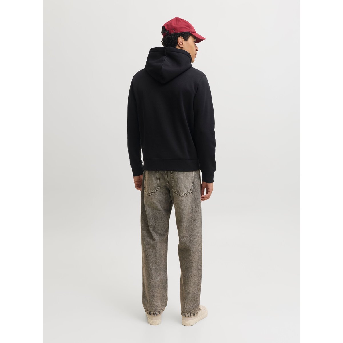 Sweat À Capuche black 1, JACK & JONES