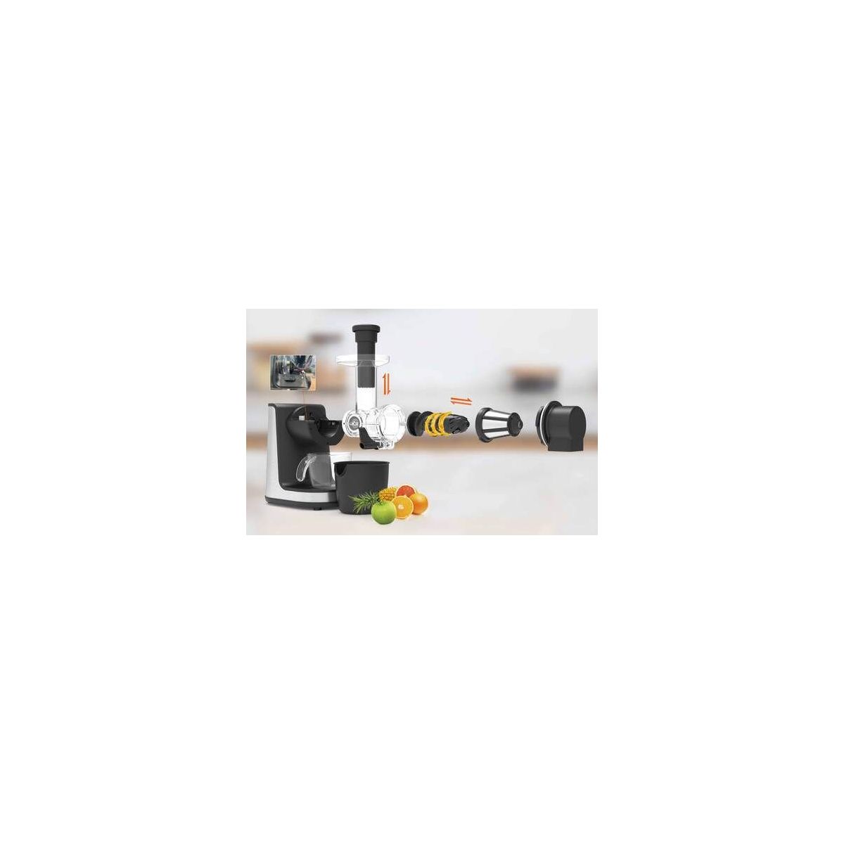 Extracteur de jus EEXJ4 couleur unique, ESSENTIEL B