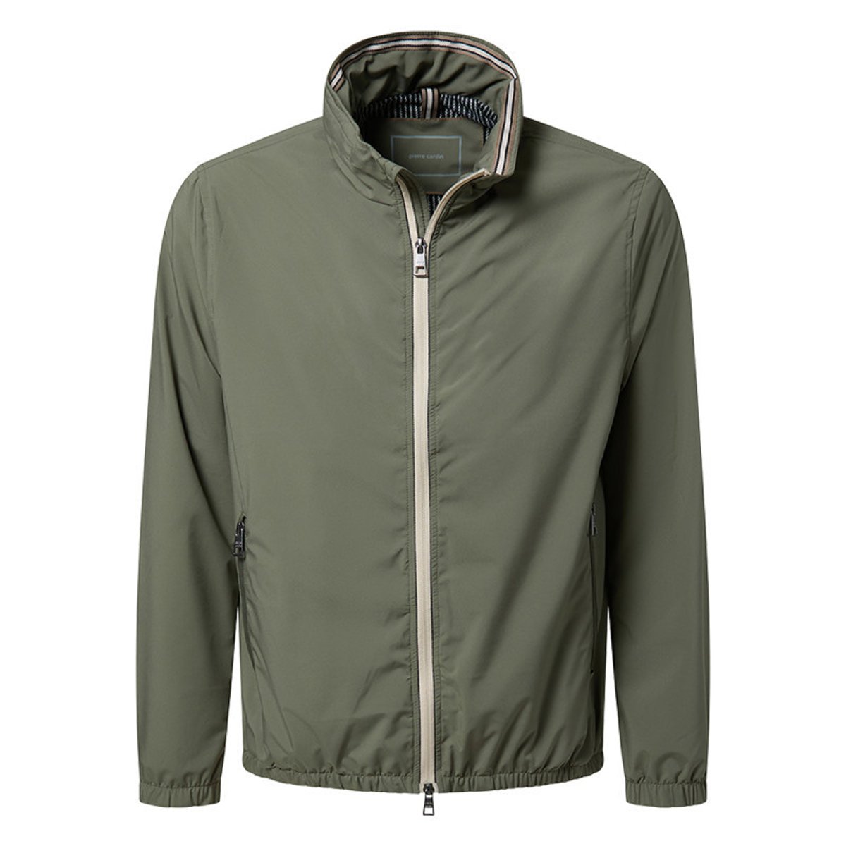 Blouson kaki uni avec une coupe droite et une fermeture zippée vert, CARDIN SPORTSWEAR