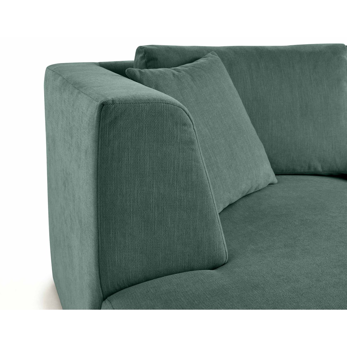 Module d'assise méridienne gauche - SANTORINI vert, BEST MOBILIER