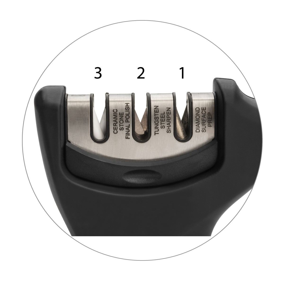 Aiguiseur 3 en 1 - ACCESSOIRES noir, RICHARDSON SHEFFIELD