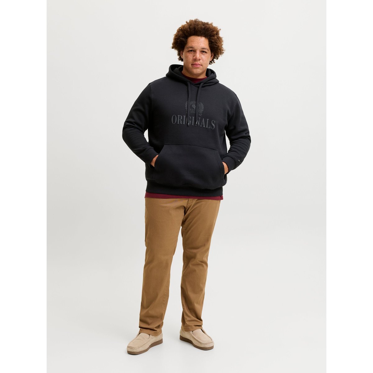 Sweat À Capuche black 1, JACK & JONES