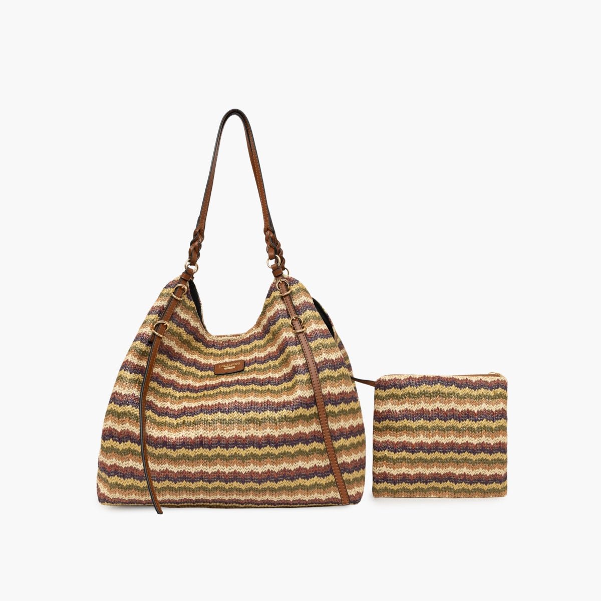Grand sac shopper  S-Ringo multicolore, LOLLIPOPS