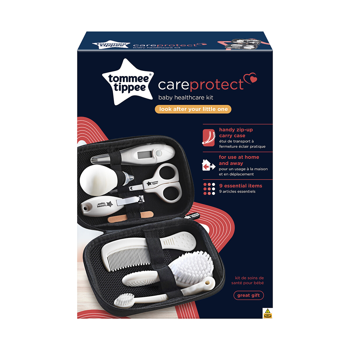 Trousse de soin bébé noir, TOMMEE TIPPEE