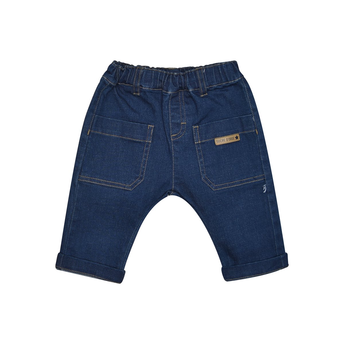 T shirt + pantalon en jean francois bleu, SUCRE D'ORGE