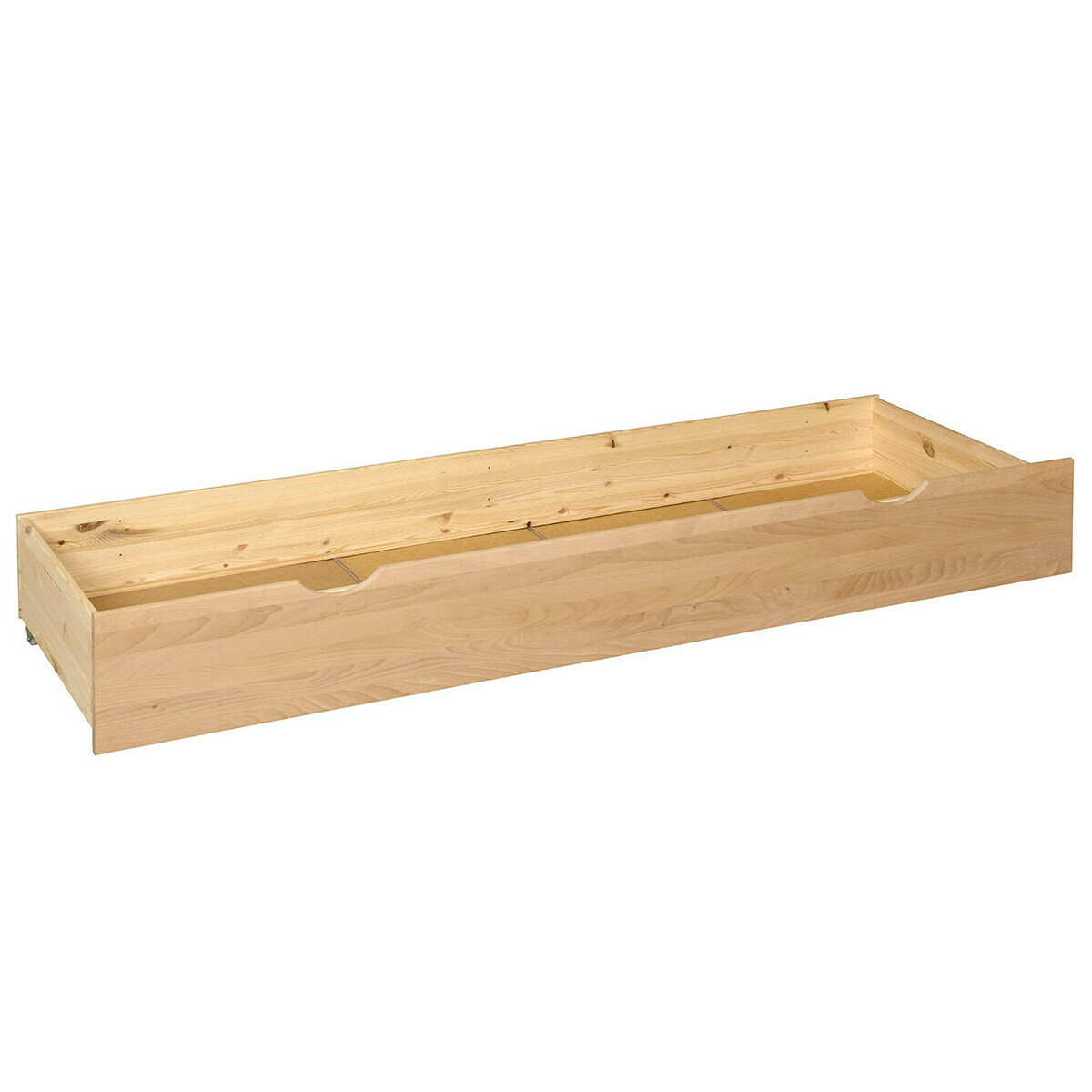 Pack lit avec tiroir et matelas Bois massif  GASTON hêtre, AKITEN RETAIL