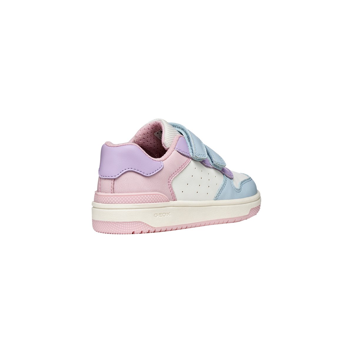 Baskets respirantes à velcro Washiba bleu ciel clair/lilas clair, GEOX