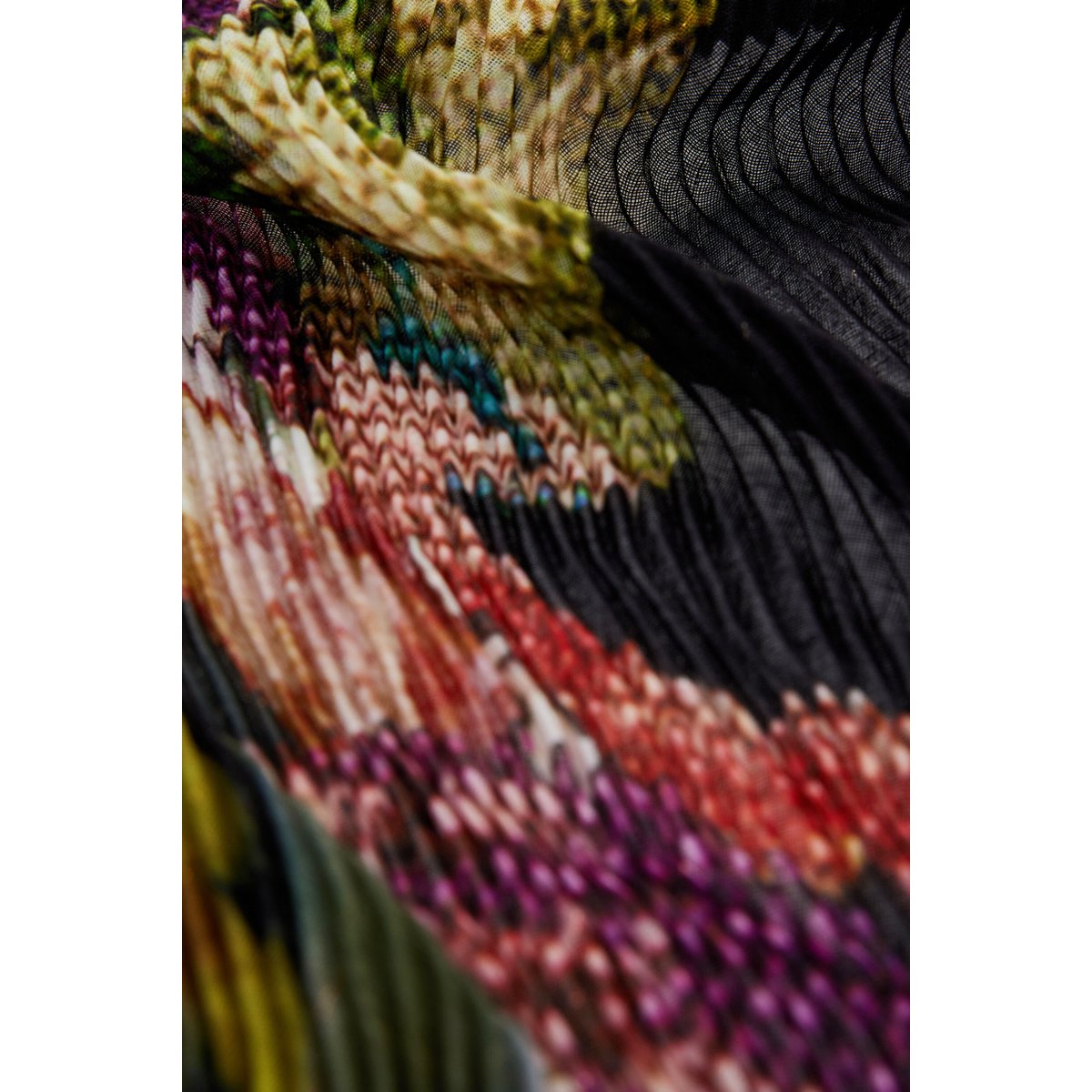 Foulard conçu par Mr. Christian Lacroix rose, DESIGUAL