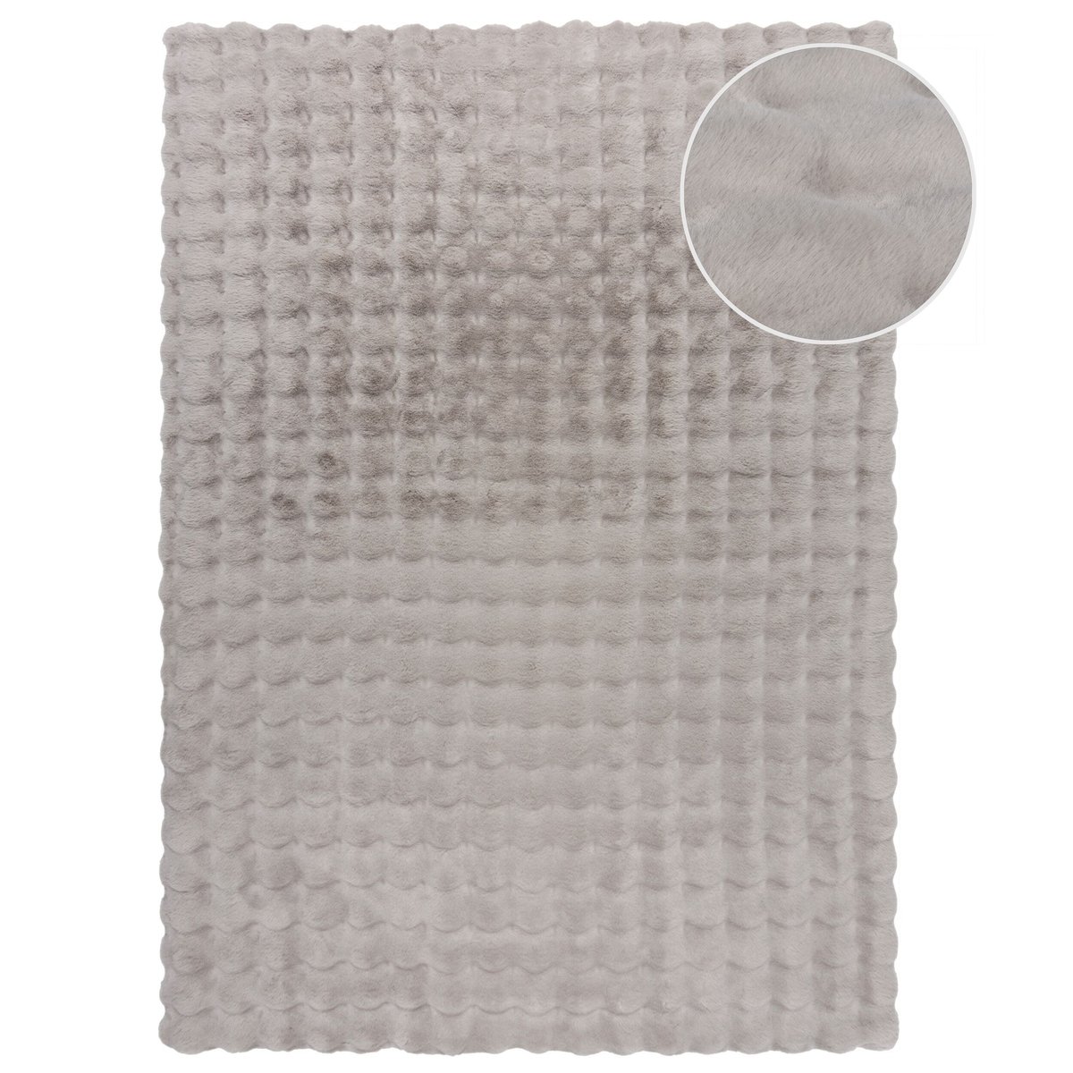 Tapis imitation fourrure COMFY gris, FLAIR RUGS