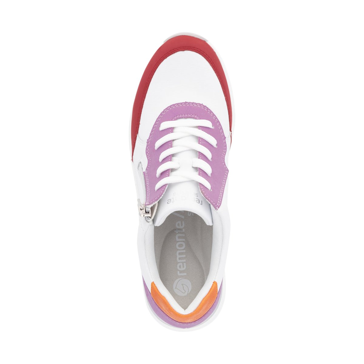 Basket Cuir Morelia combinaison beige, REMONTE