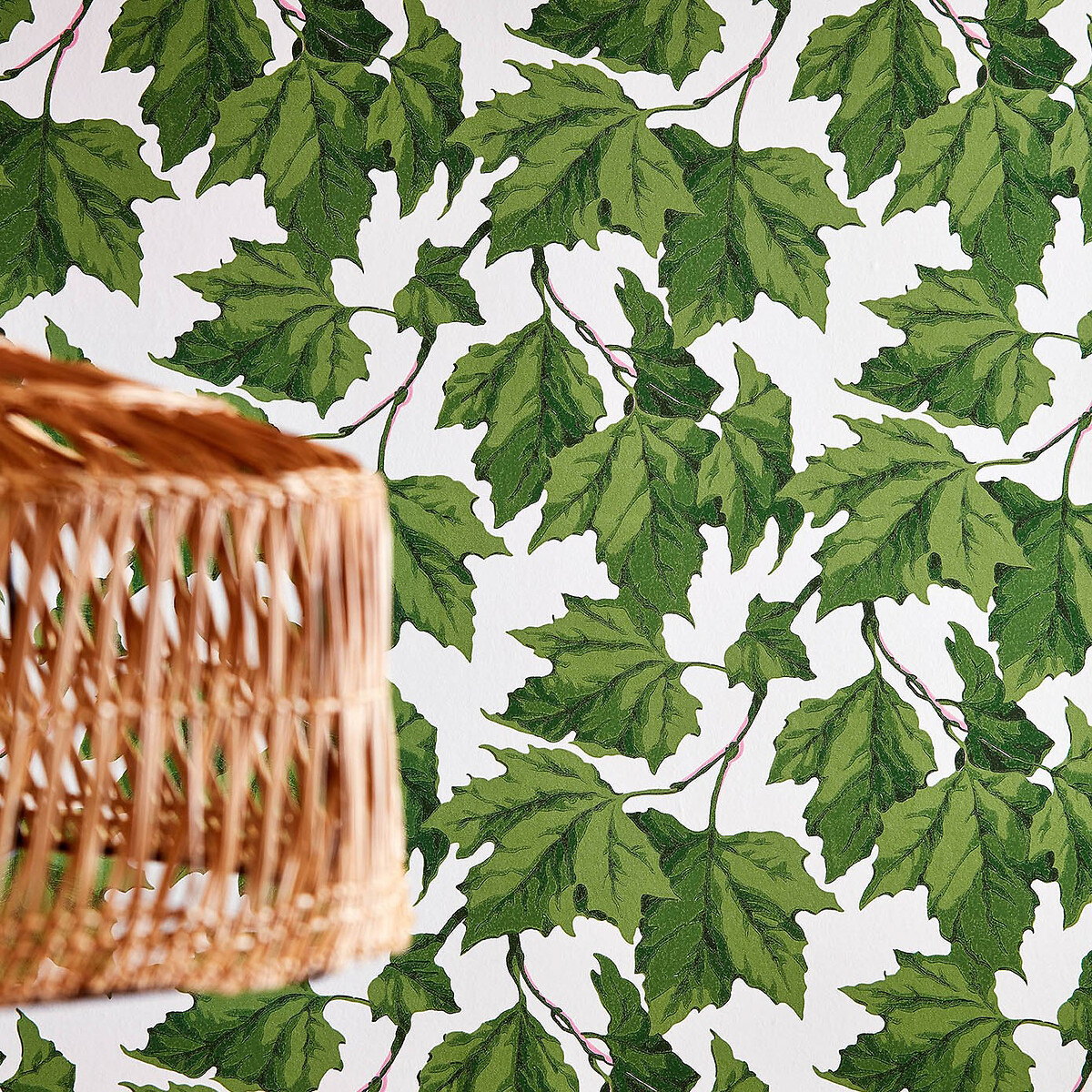 Dappled Leaf Emerald Wallpaper green, HARLEQUIN X SOPHIE ROBINSON