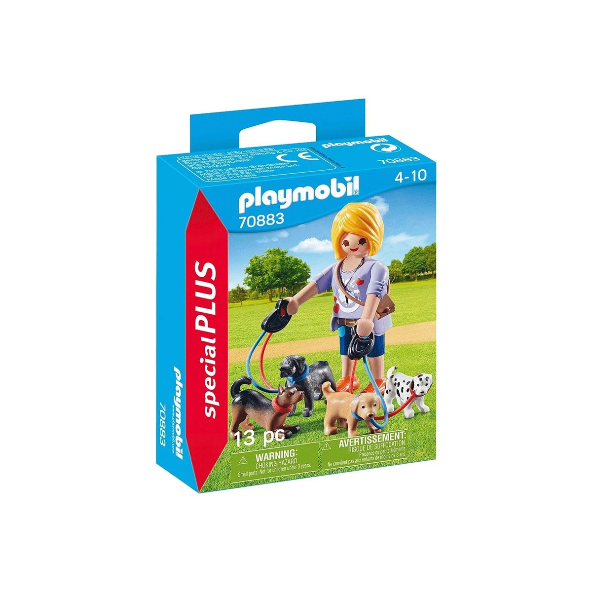 Special Plus Educatrice de chiens multicolore, PLAYMOBIL