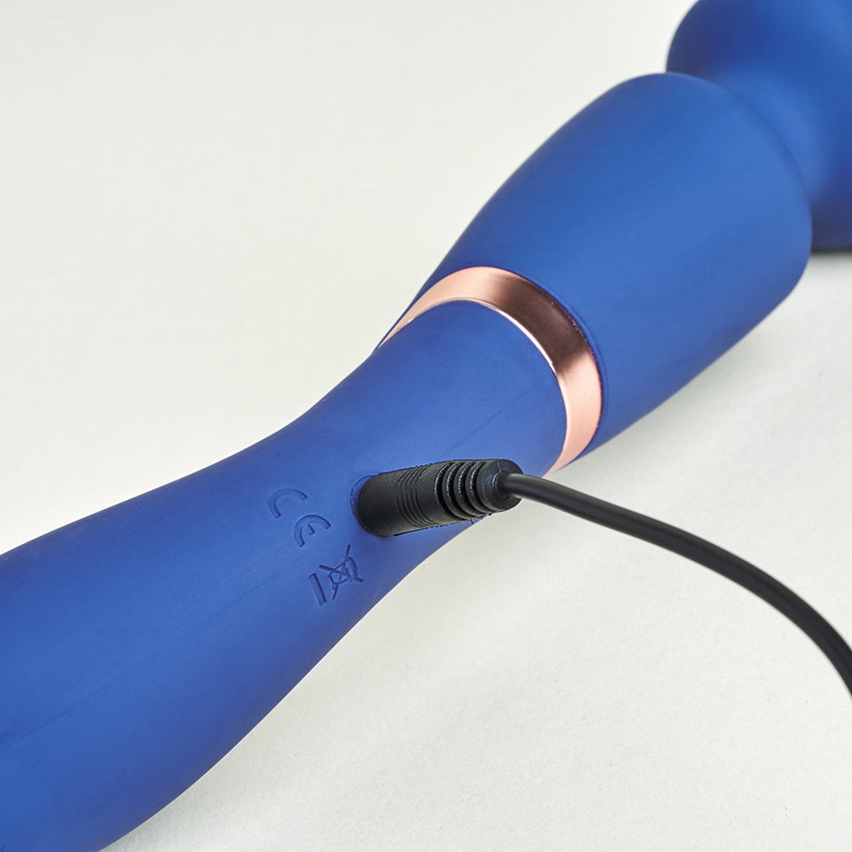 Vibromasseur Wand 2-en-1 Fidji bleu, HYYO