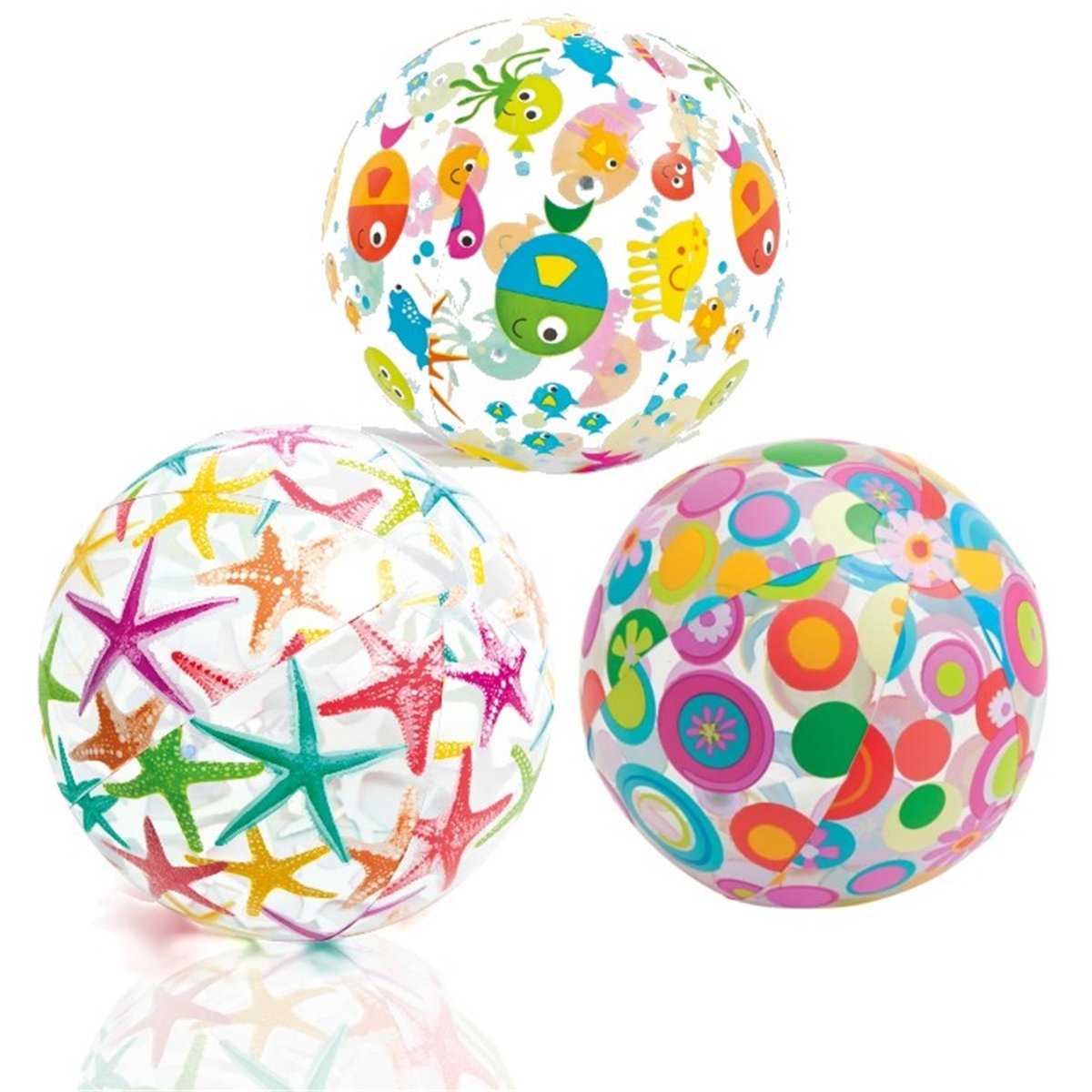 Ballon Gonflable Coloré multicolore, INTEX