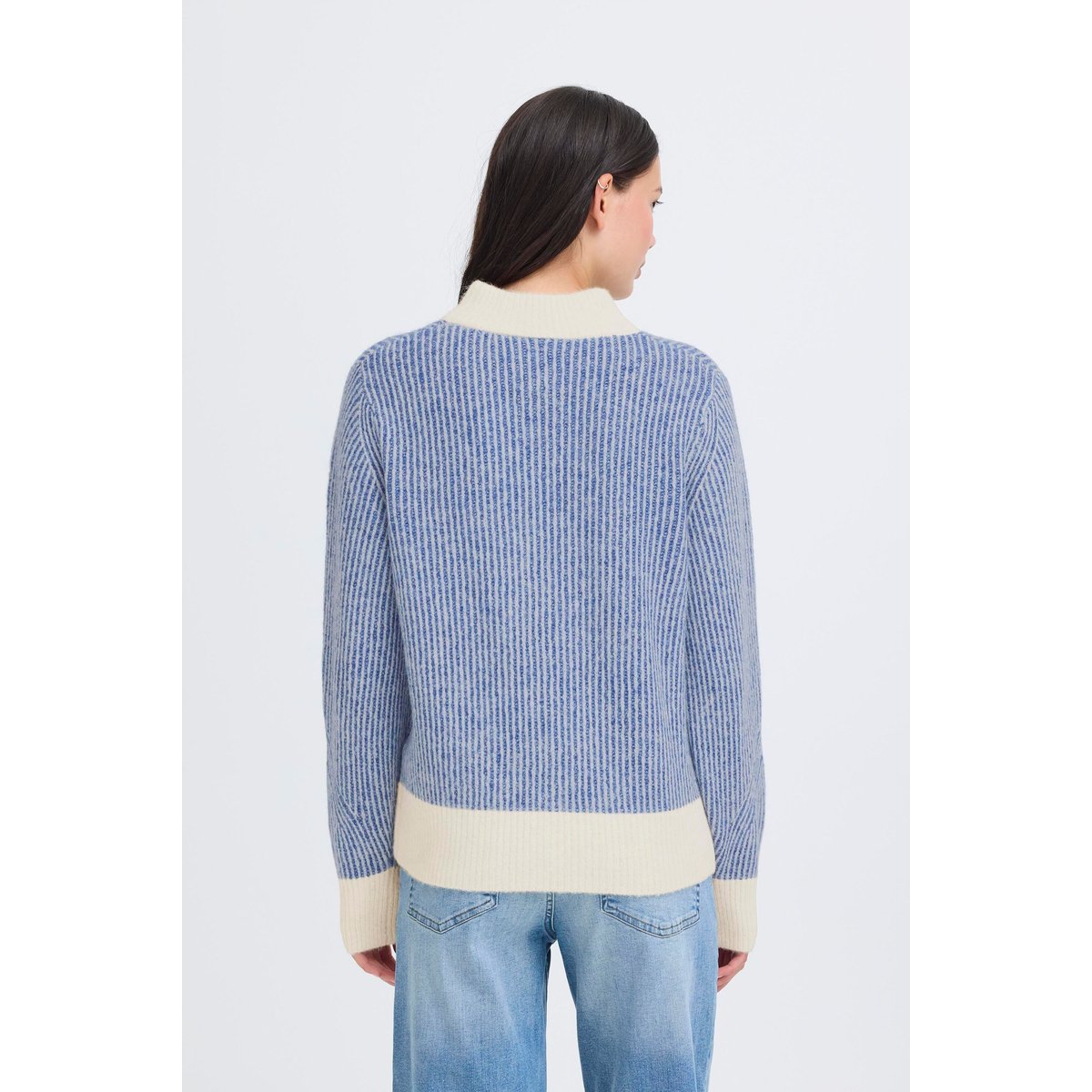 Long sleeve bleu true blue, ICHI