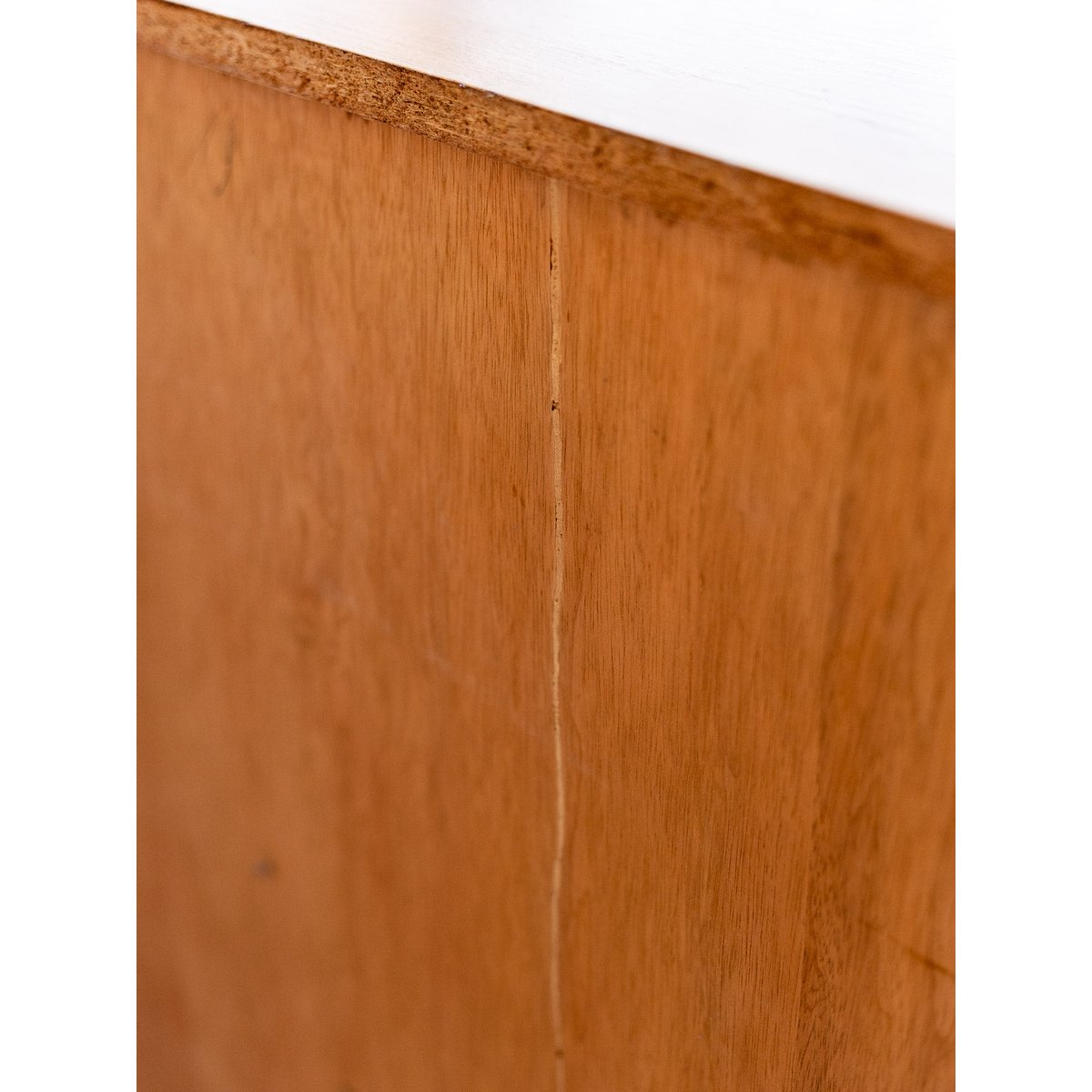 Petit buffet en bois Gustave N°1643 - Bon état bois clair, DEBONGOUT