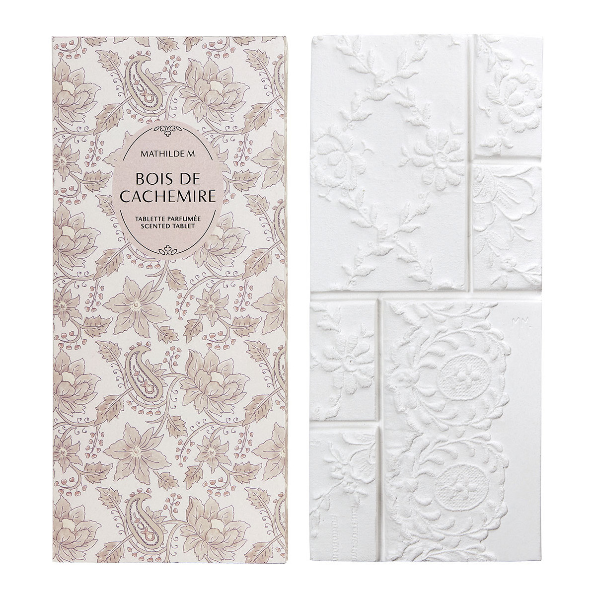 Tablette parfumée - Bois de Cachemire rose, MATHILDE M