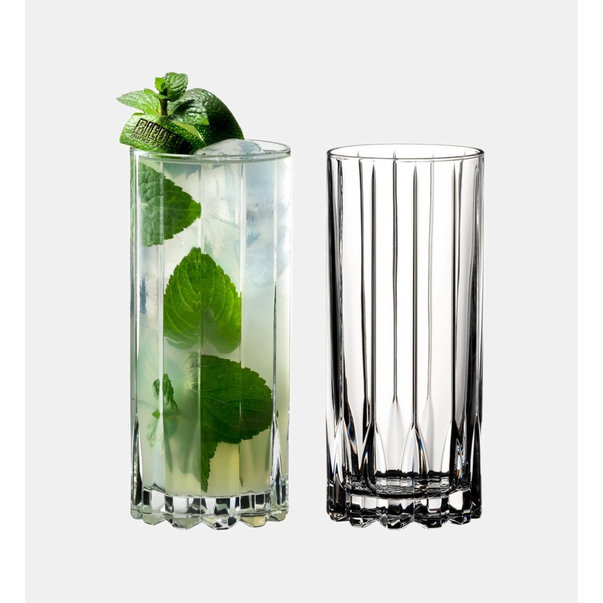 Lot de 2 verres gobelets bar dsg retail highball glass transparent, RIEDEL