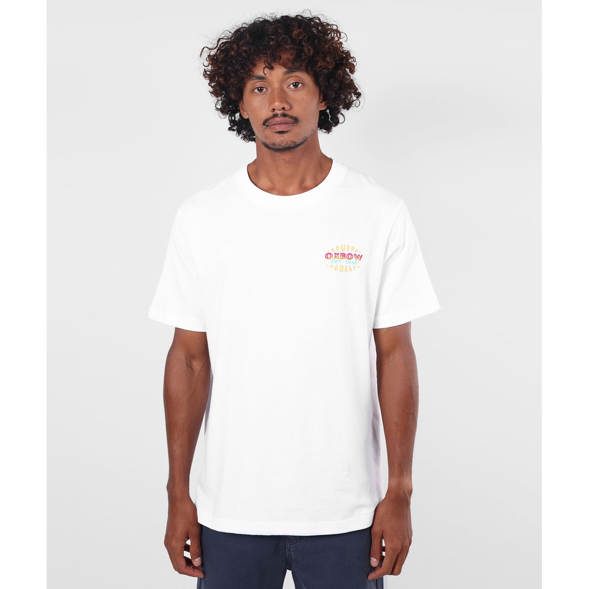 Tee-shirt manches courtes POSTER white, OXBOW