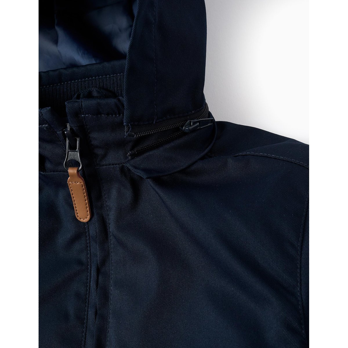 Veste avec doublure et capuche amovible bleu, ZIPPY