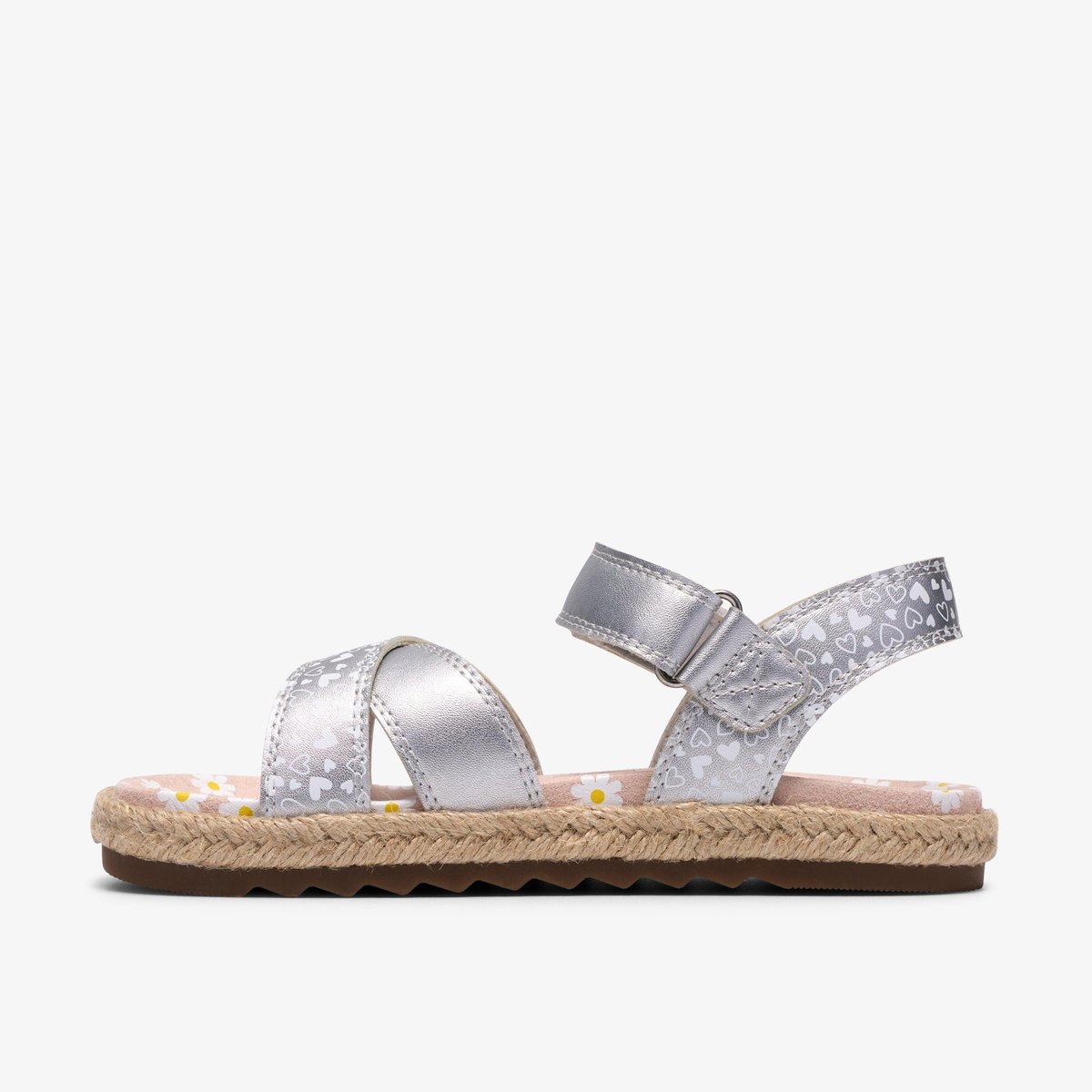 Sandales Synthétique BROOKE SUN K blanc, CLARKS