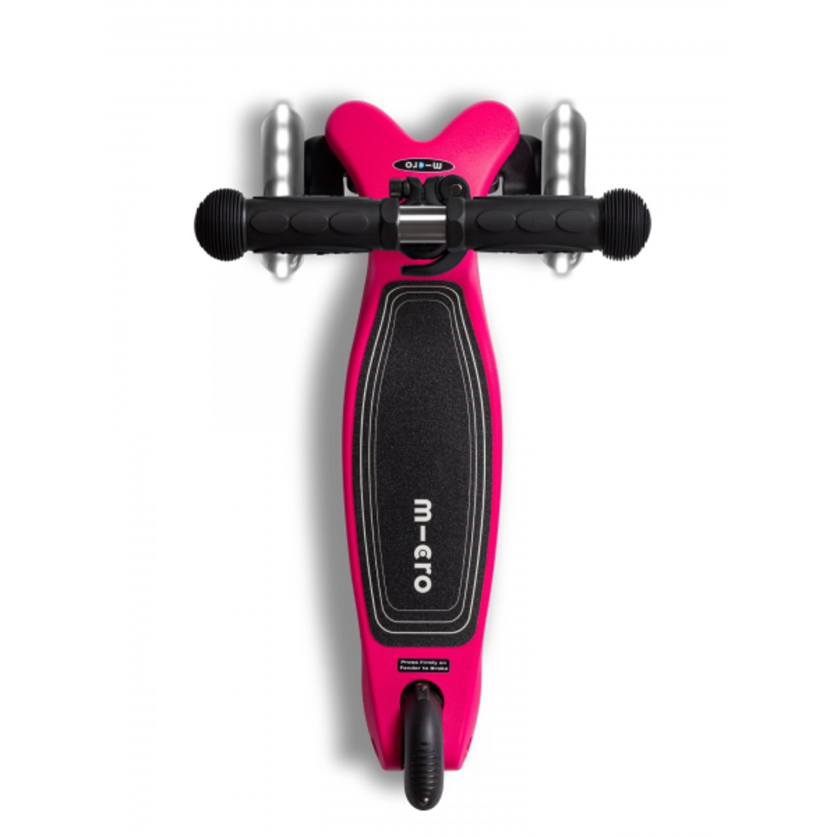 Mini Micro 3en1 Lite LED - rose framboise, MICRO MOBILITY