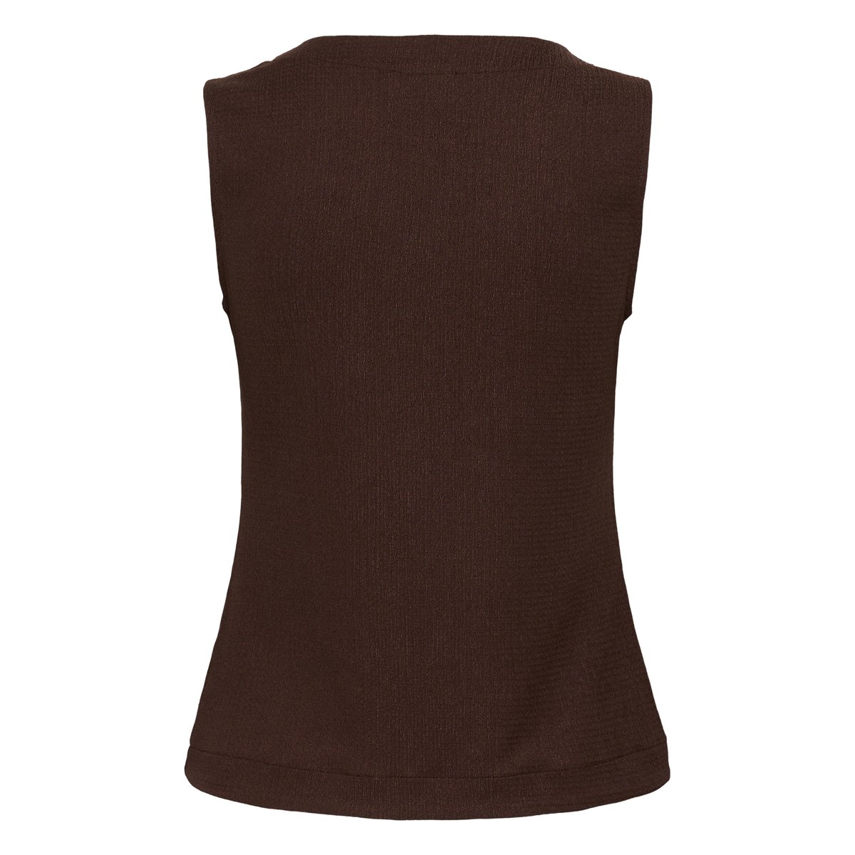 Blouse sans manches marron coffeebean, KAFFE