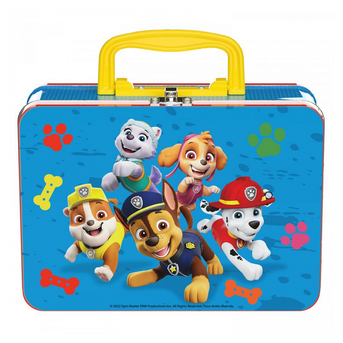 Memo valisette la pat' patrouille couleur unique, SPINMASTER