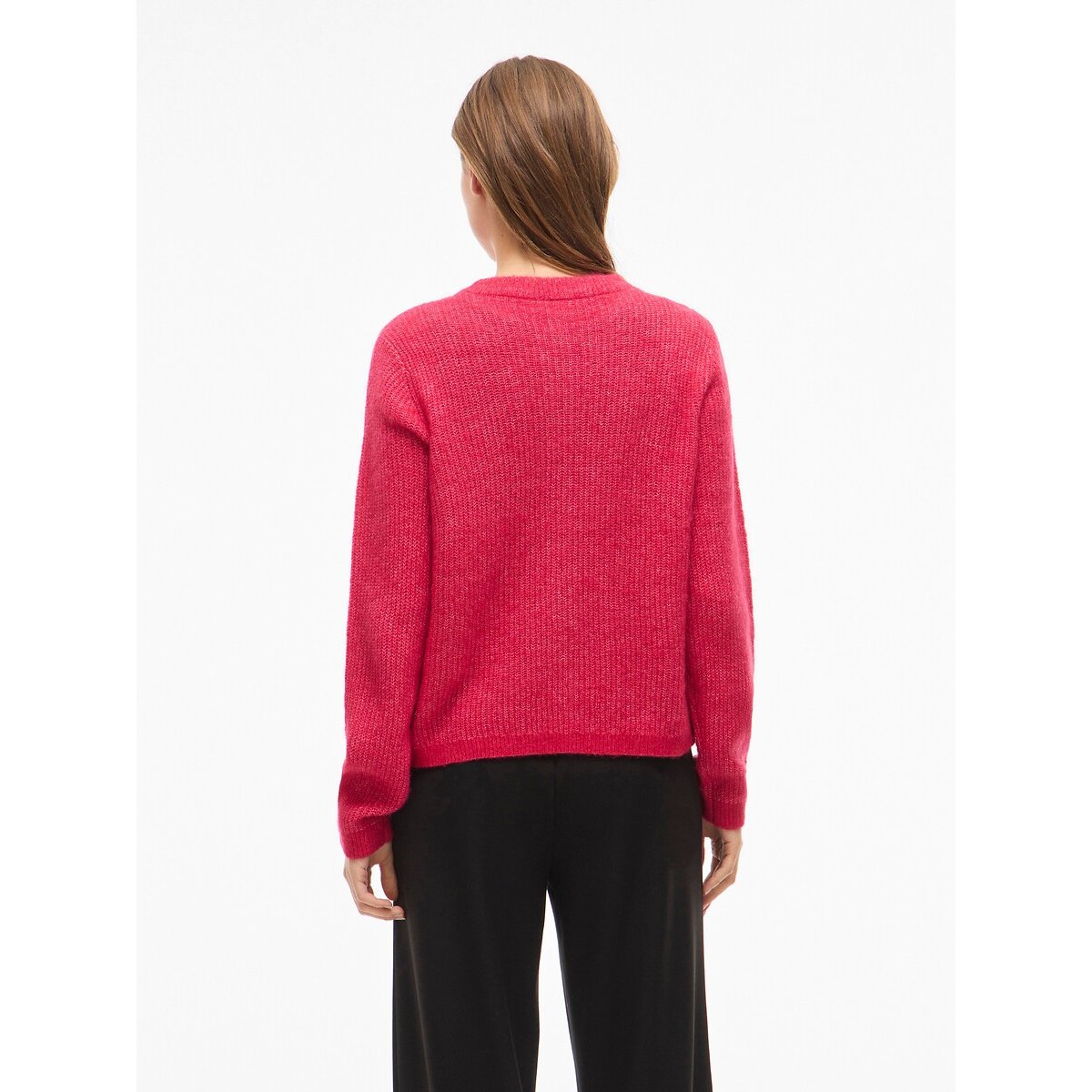 Cardigan col rond rose, VILA