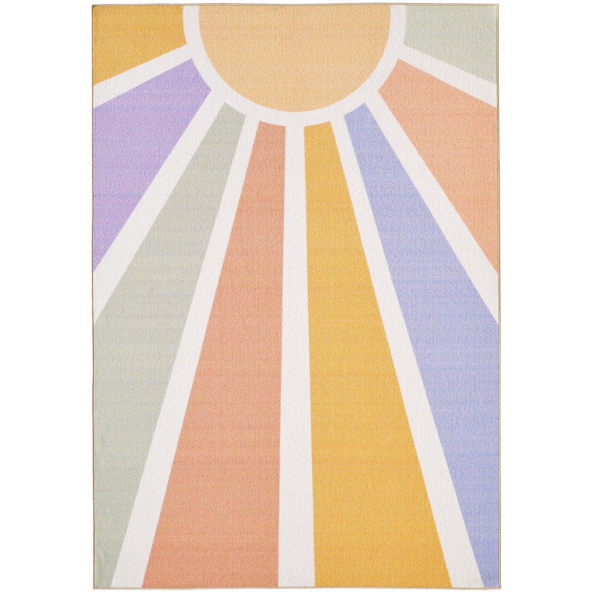 Tapis enfant soleil PLAY multicolore, NAZAR RUGS