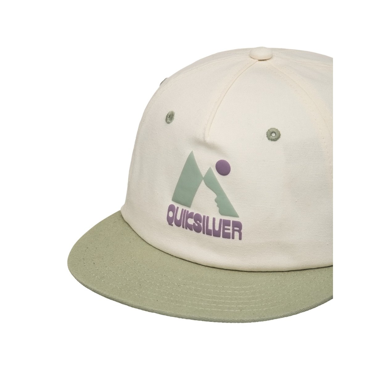 Casquette trucker DRIFTER CANVAS ART vert iceberg green, QUIKSILVER