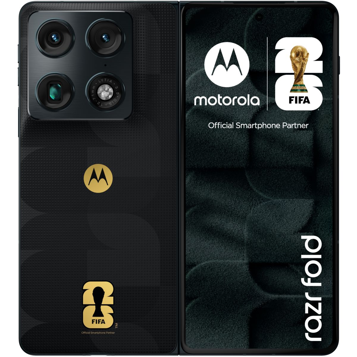 Smartphone Razr Fold Edition FIFA 5G 512Go Noir couleur unique, MOTOROLA
