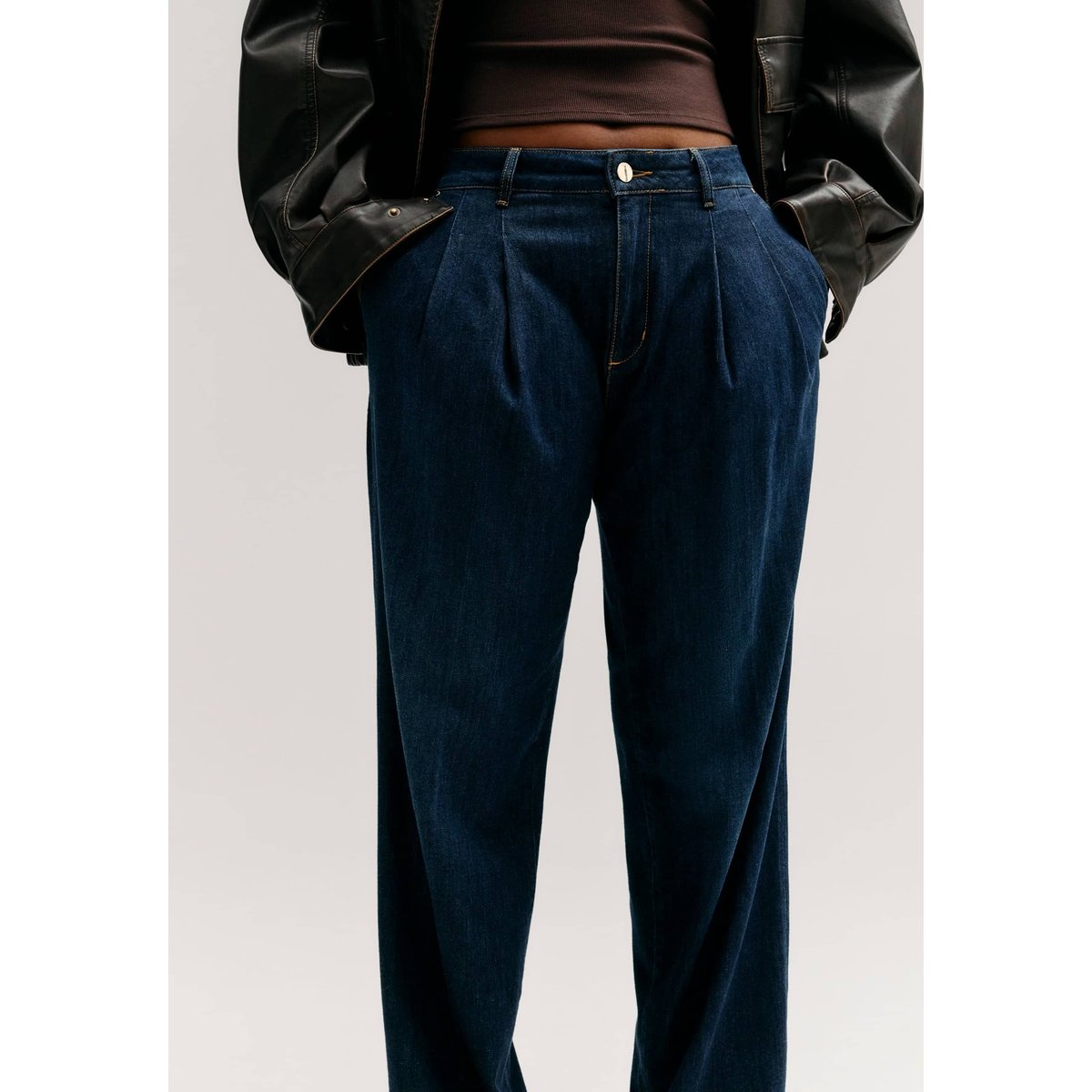 Jeans Wide-Leg bleu foncé, GUESS