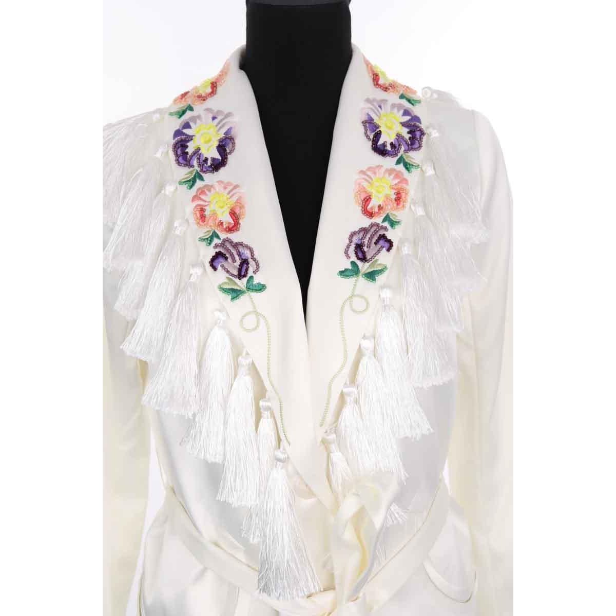 Manteau - Très Bon État blanc, MANOUSH