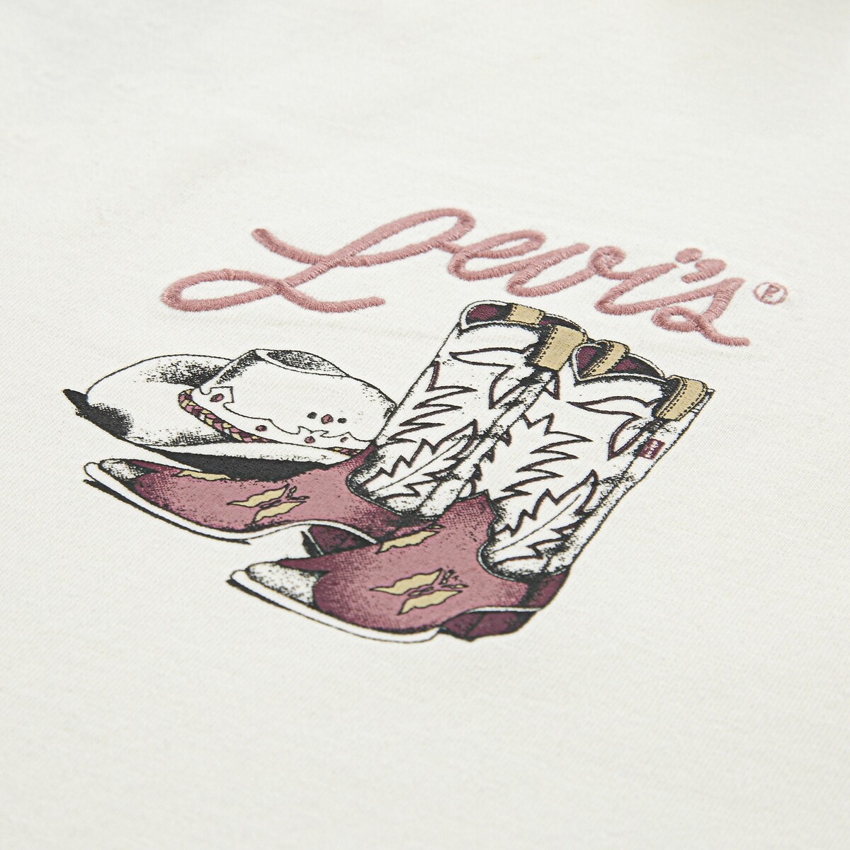 Chest Logo Print T-Shirt with Short Sleeves white, LEVI'S KIDS