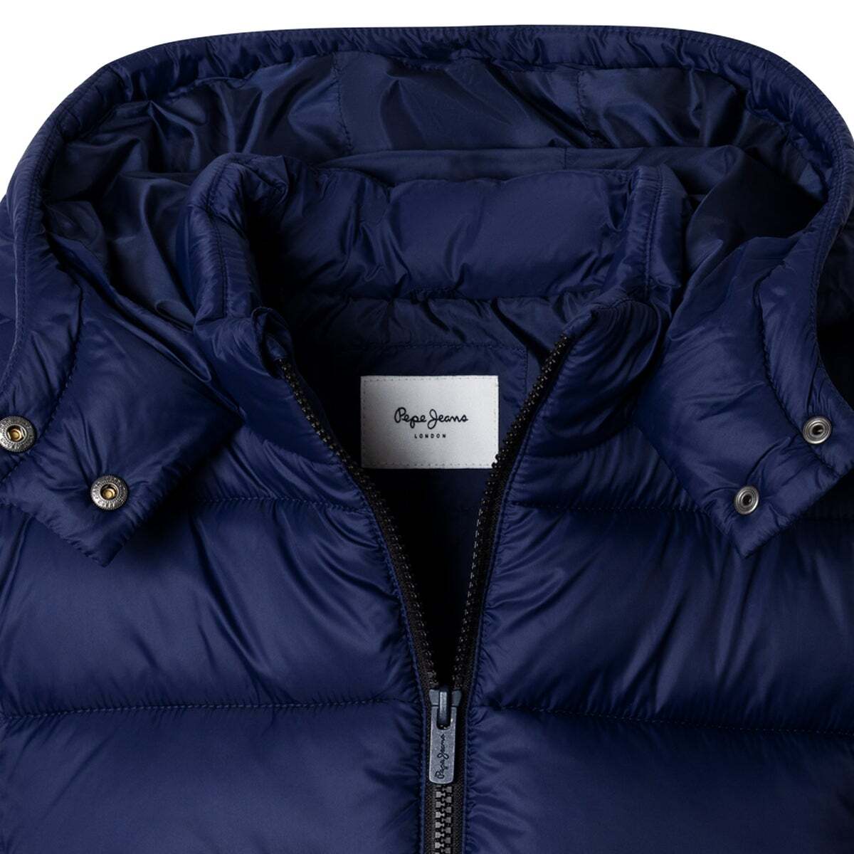 Doudoune Longue Imperméable marine, PEPE JEANS