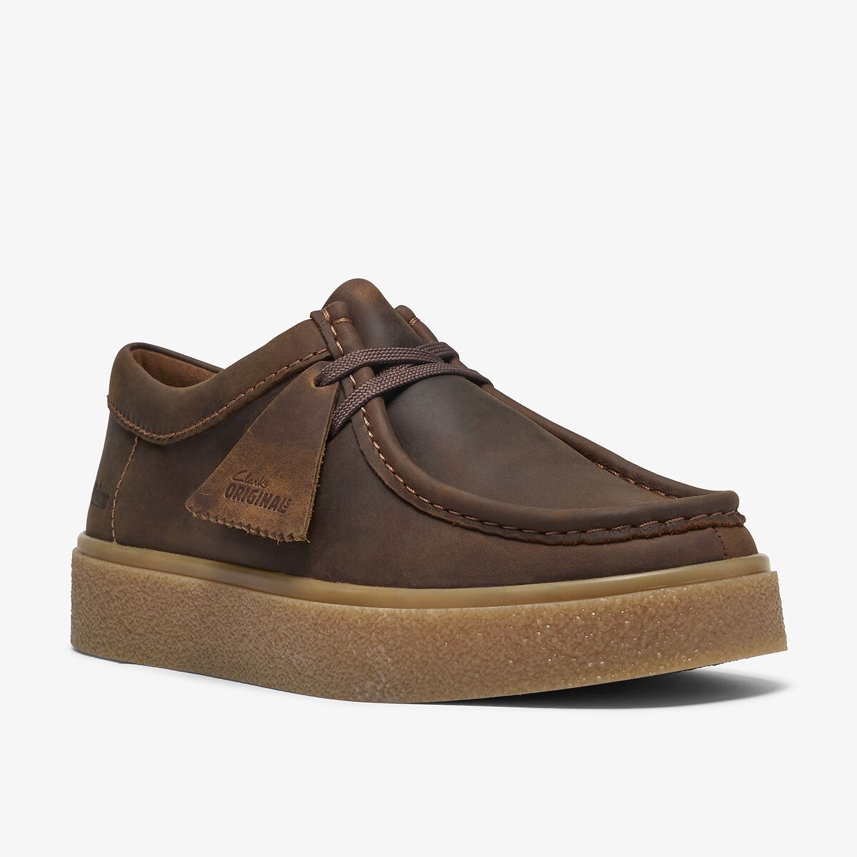 Chaussures en cuir suède, BOXBEE WALLA marron, CLARKS