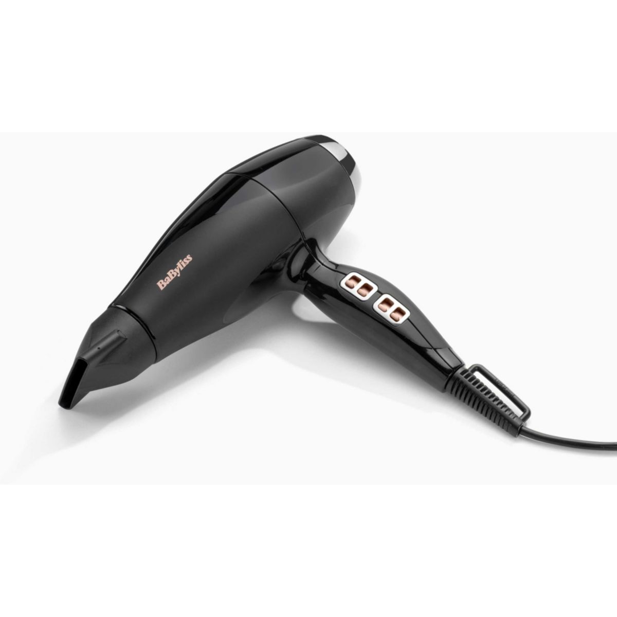 Sèche cheveux professionnel Air Power Pro 2300 6716DE noir et gris, BABYLISS