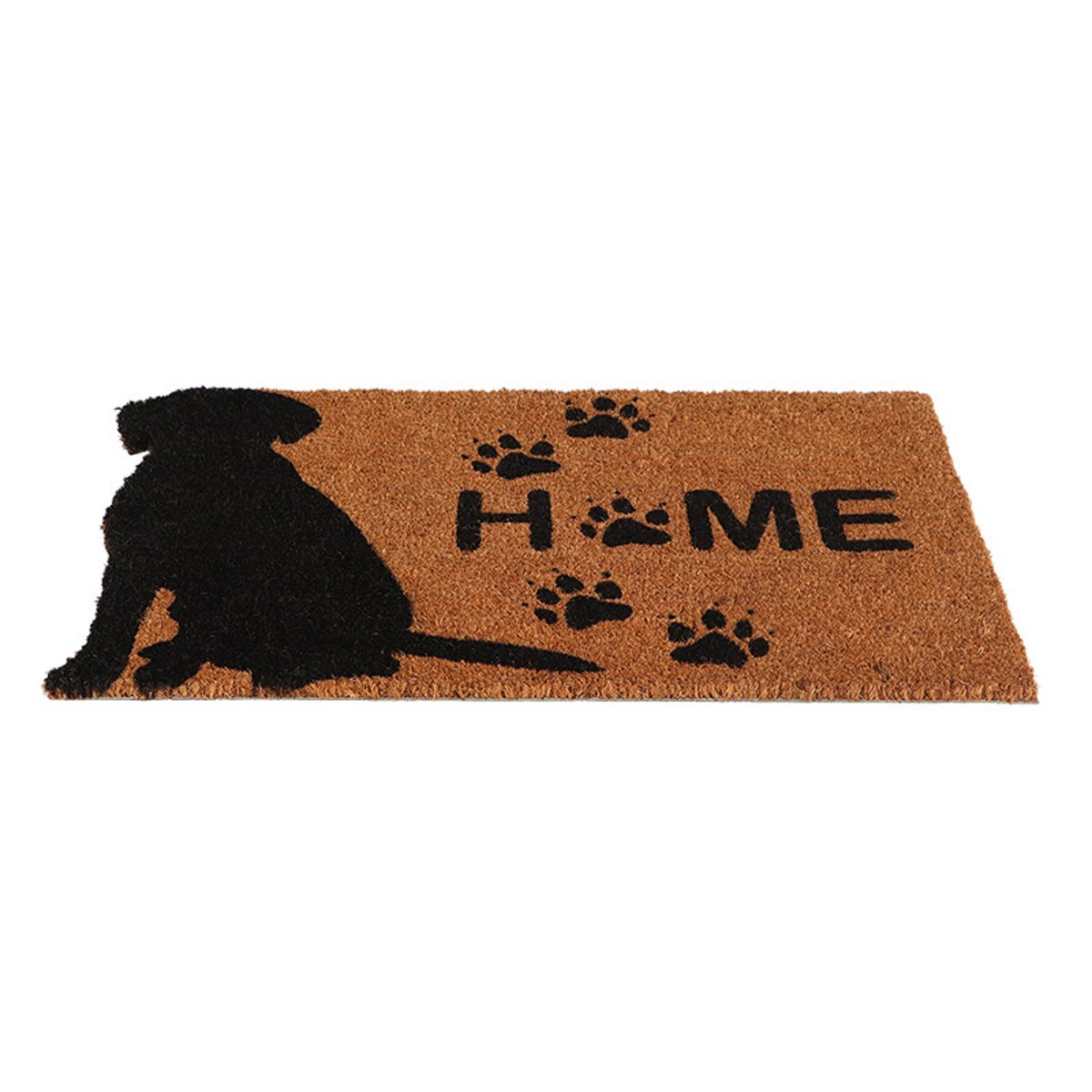 Paillasson en fibres de coco motif animal Welcome Chien marron, BEST FOR BOOTS