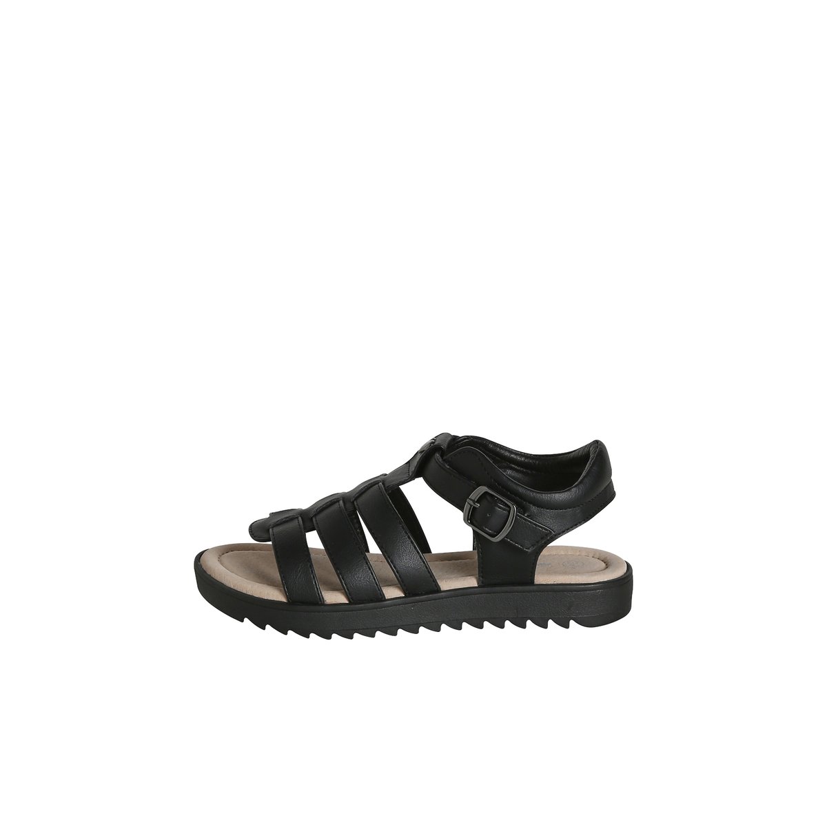 Sandales multi-brides noir, VERTBAUDET