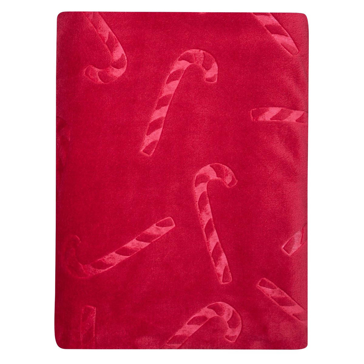 Plaid polaire chaud Sucre d'orge rouge, TERRE DE NUIT