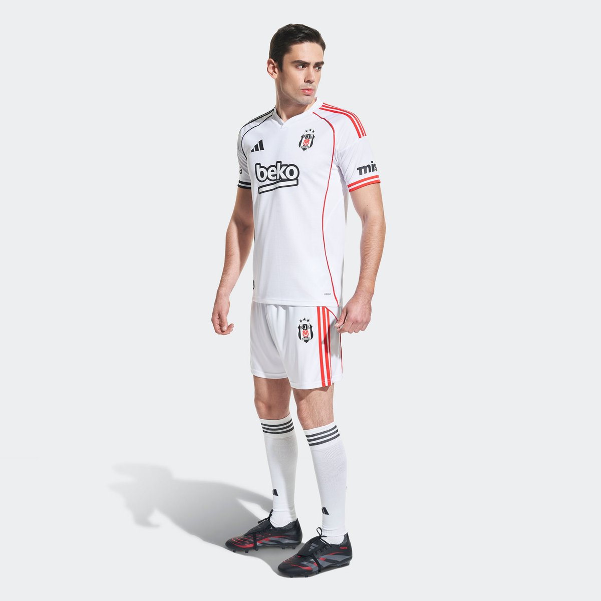 Maillot Domicile Beşiktaş Jk 25/26 Maillot Domicile Beşiktaş Jk 25/26 white, adidas Performance