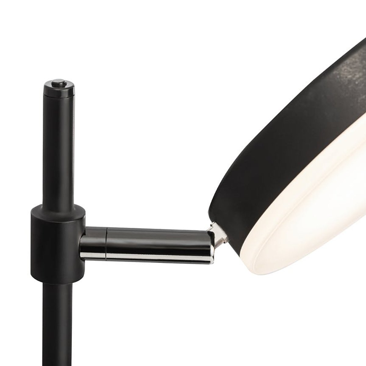 Lampe de bureau articulée LED – tête orientable noire OCALA noir, PIER IMPORT