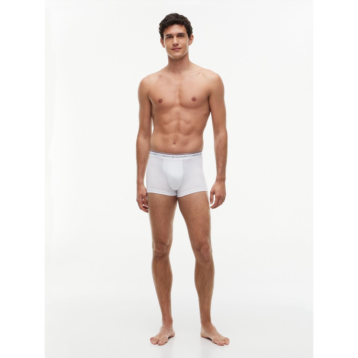 Lot de 3 boxers noir + gris + blanc, TOMMY HILFIGER