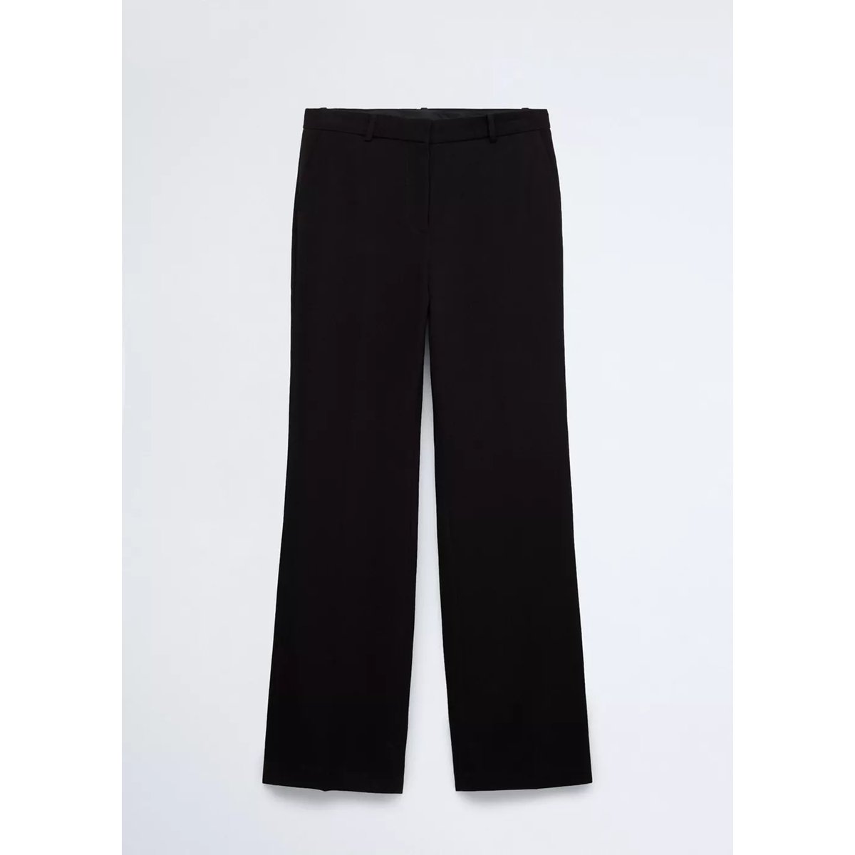 Pantalon droit costume noir, MANGO