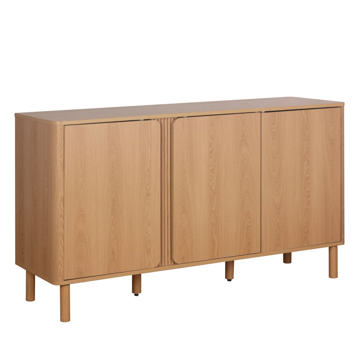 Buffet 3 portes en bois L140cm- NOA bois clair, DRAWER